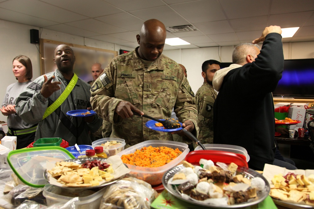 FOB Salerno Christmas party