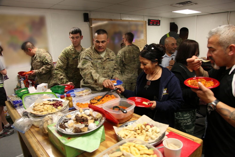 FOB Salerno Christmas party