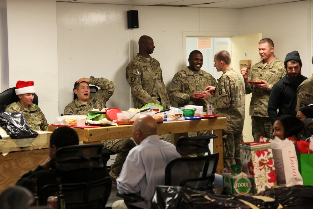 FOB Salerno Christmas party