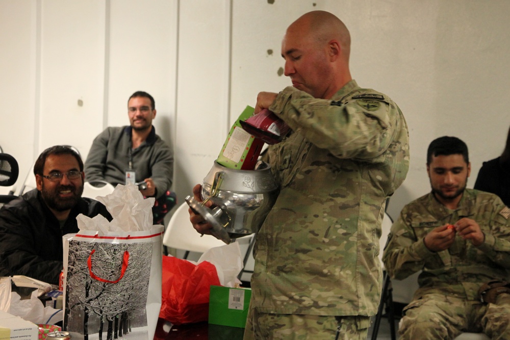 FOB Salerno Christmas party