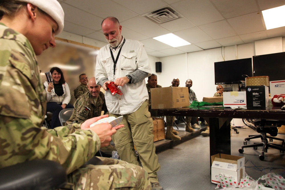FOB Salerno Christmas party