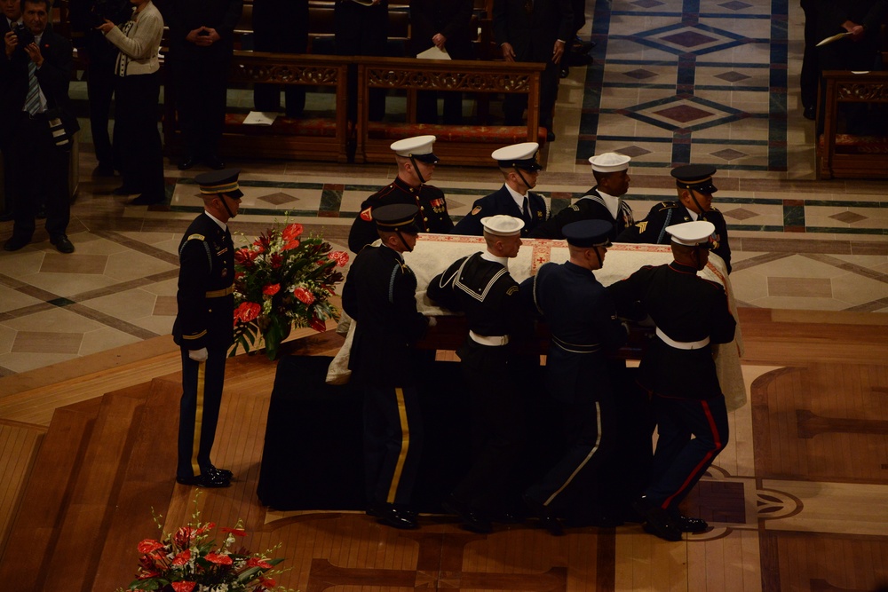 Inouye funeral service