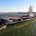 USS Dwight D. Eisenhower returns to Norfolk