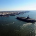 USS Dwight D. Eisenhower returns to Norfolk