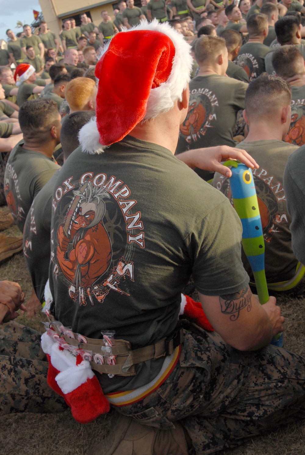 &quot;Island Warriors&quot; run with holiday joy and toys