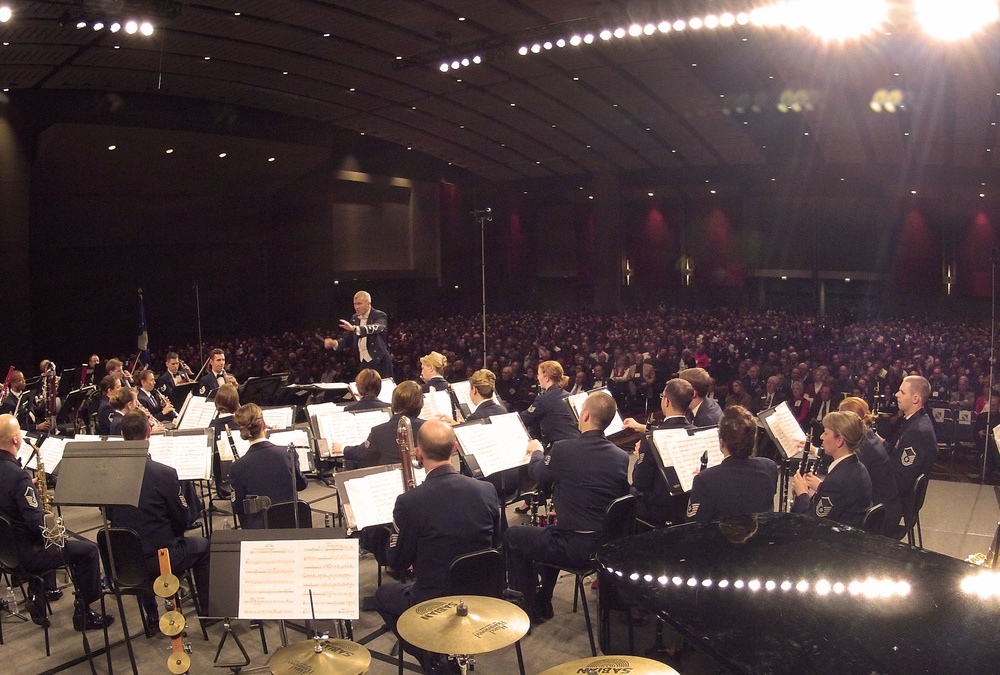 AF Band performs at 66th Annual Midwest Clinic