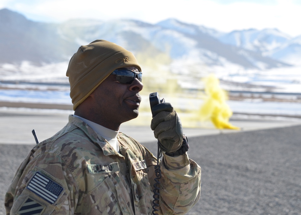 Forward Operating Base Lightning receives air resupply