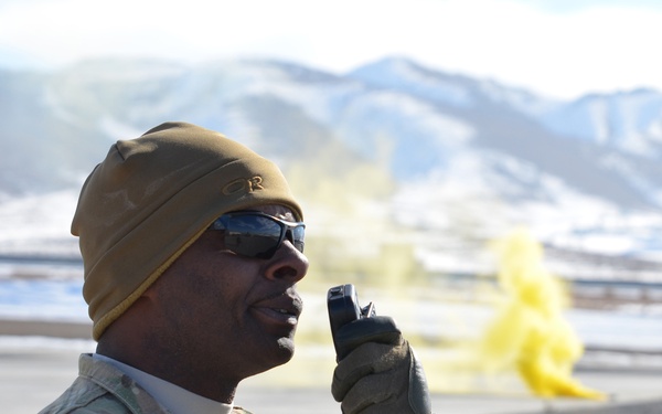 Forward Operating Base Lightning receives air resupply