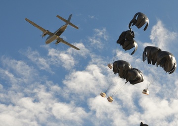 Forward Operating Base Lightning receives air resupply