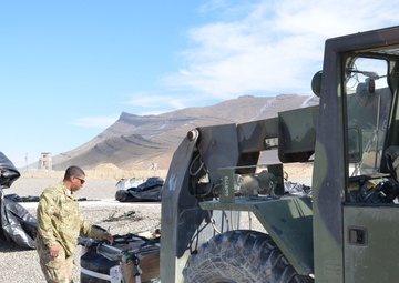 Forward Operating Base Lightning receives air resupply