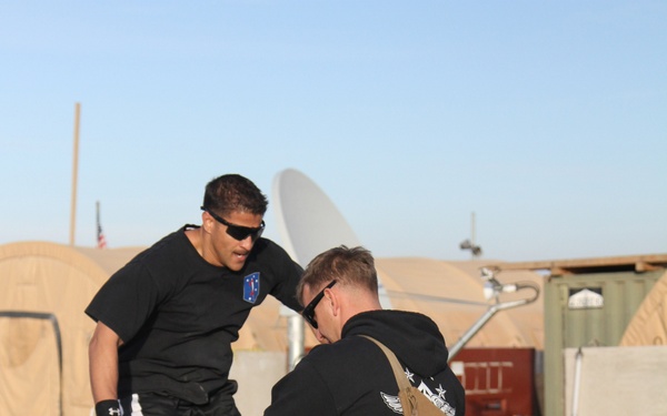 MARSOC Commander spends holidays with troops