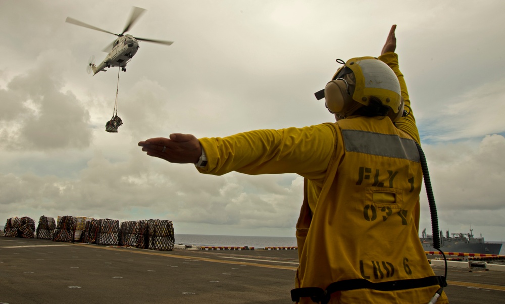 Vertical replenishment