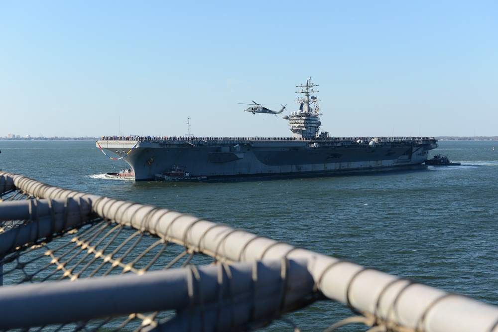 Carriers return to Norfolk