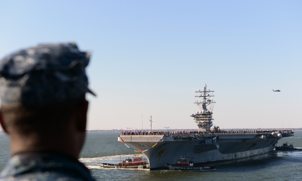 Carriers return to Norfolk