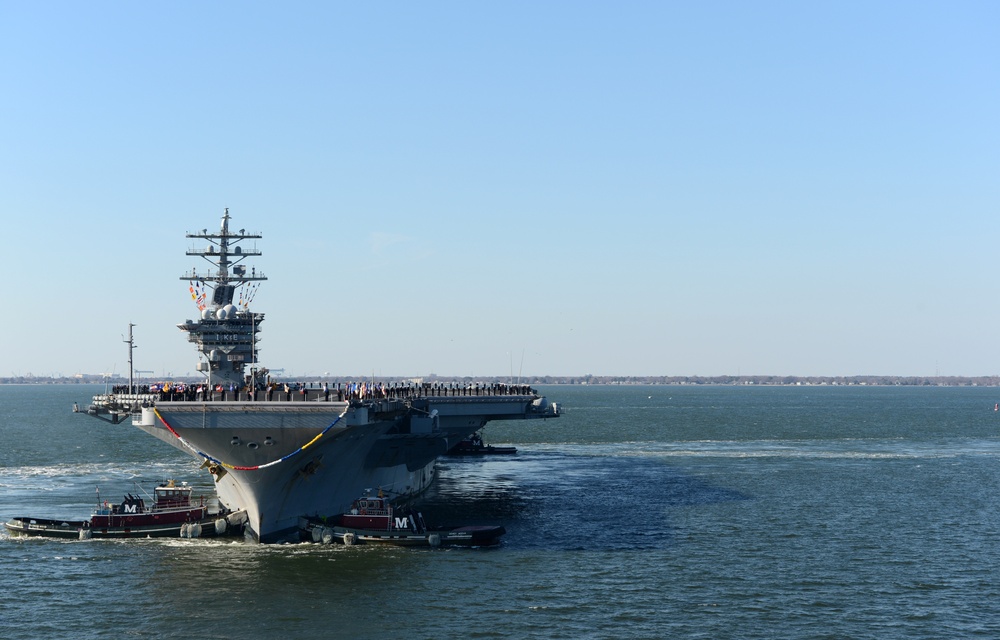 Carriers return to Norfolk