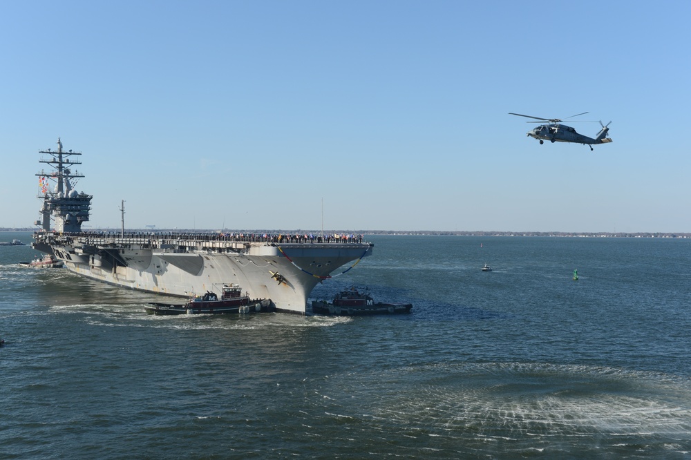 Carriers return to Norfolk