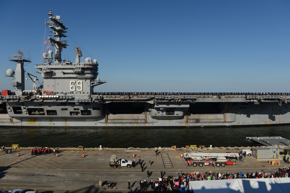 Carriers return to Norfolk