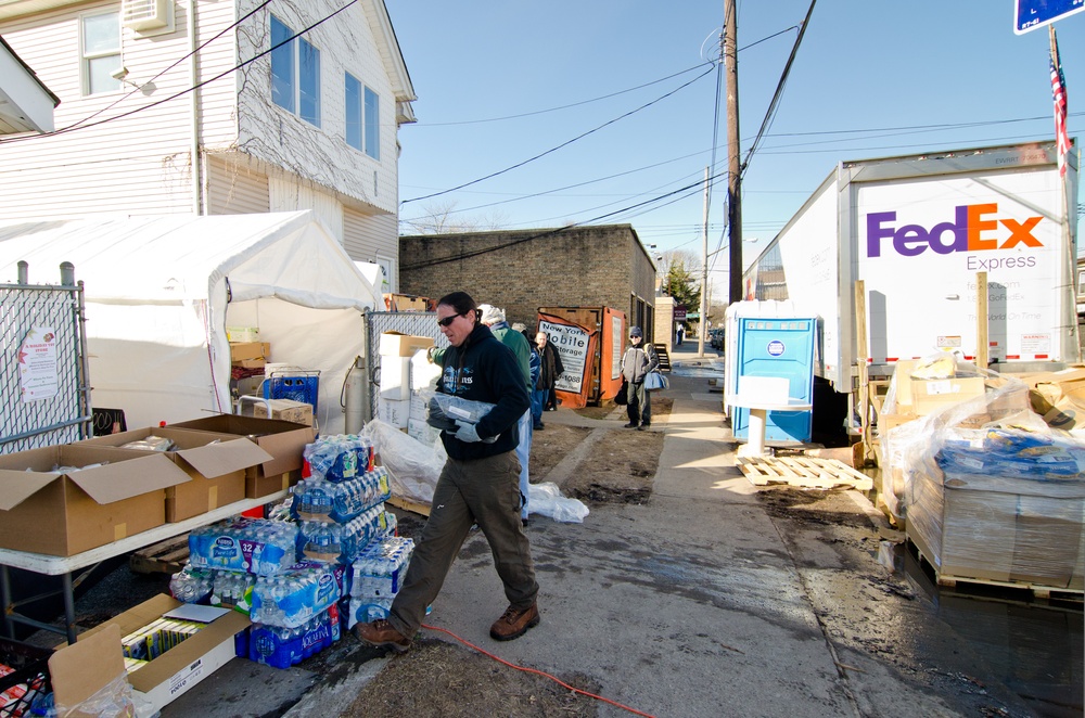 Guardians of Rescue of Smithtown, NY, are providing food, shelter and animal rescue to residents of Staten Island, NY