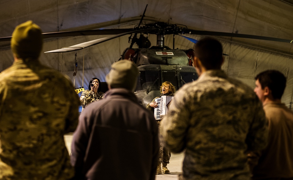 AFCENT Band brings music to Kandahar