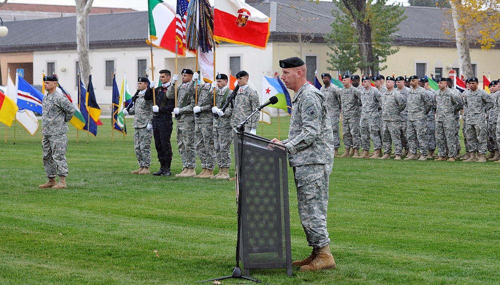 Stitzel is the new USARAF command sergeant major