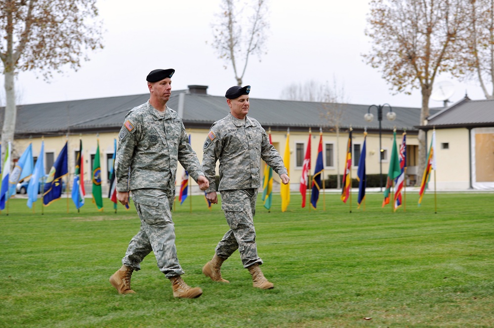 Stitzel is the new USARAF command sergeant major