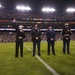 Washington Redskins honor troops