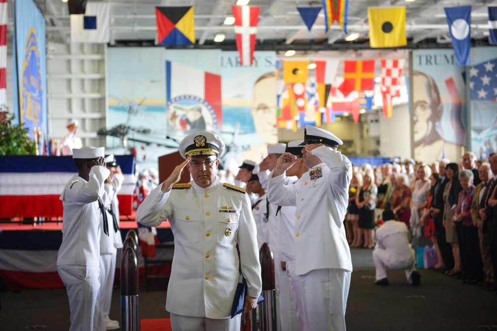 Change of command ceremony