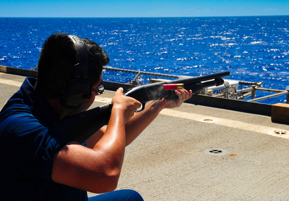 Firing range practice