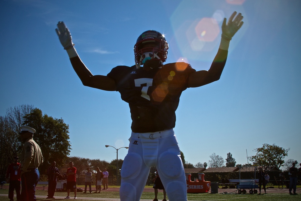 Semper Fidelis All-American Bowl - East team practice, Day 1