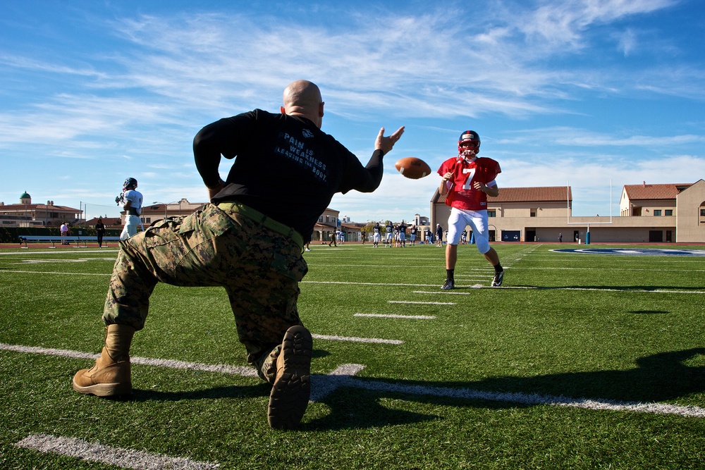 Semper Fidelis All-American Bowl - East team practice, Day 1