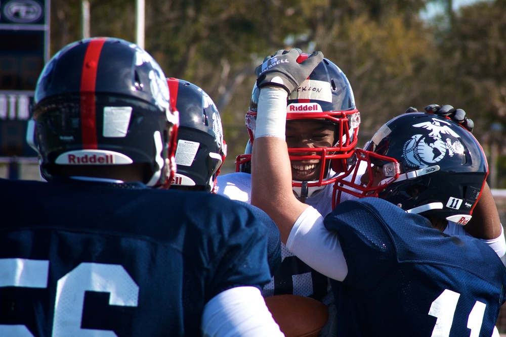 Semper Fidelis All-American Bowl - East team practice, Day 1