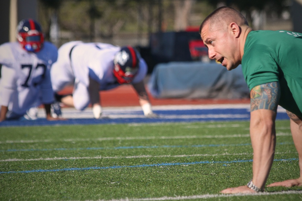 Semper Fidelis All-American Bowl - East team practice, Day 1