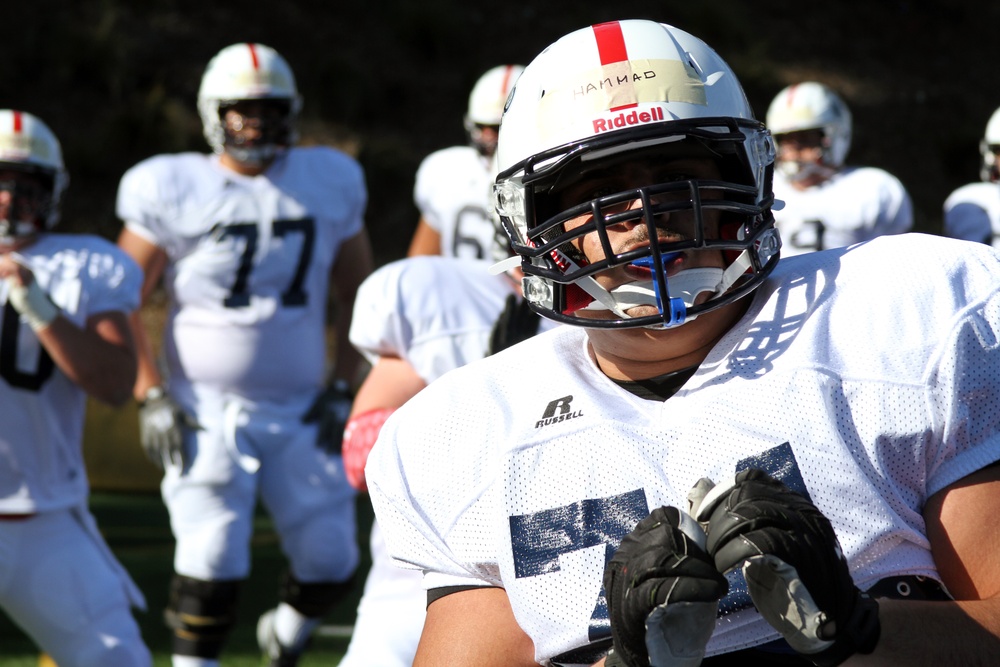 Semper Fidelis All-American Bowl West team practice, Day 1