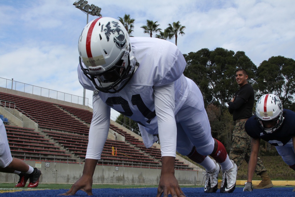 Semper Fidelis All-American Bowl West team practice, Day 2
