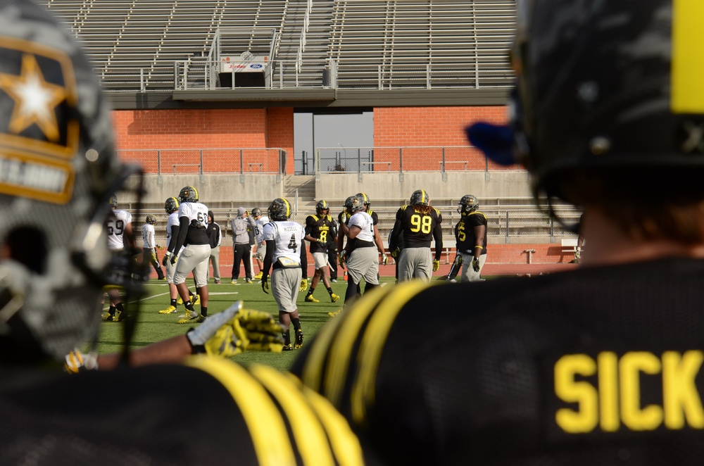 View from the sidelines at Heroes Stadium