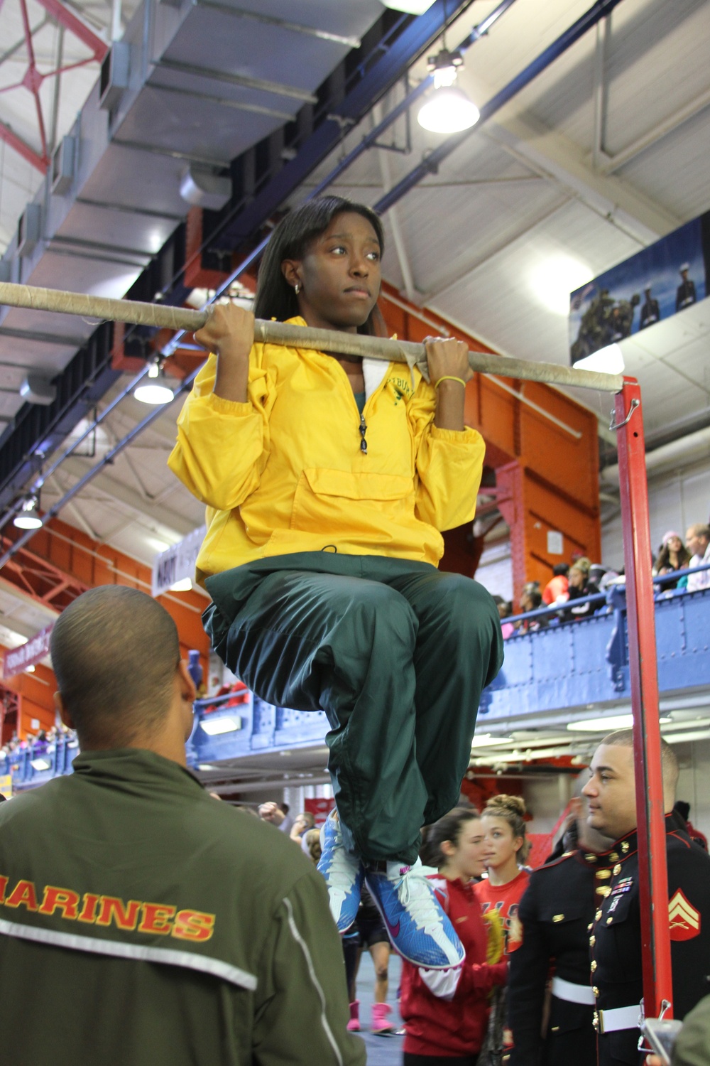 Armory hosts annual Marine Corps Holiday Classic track meet