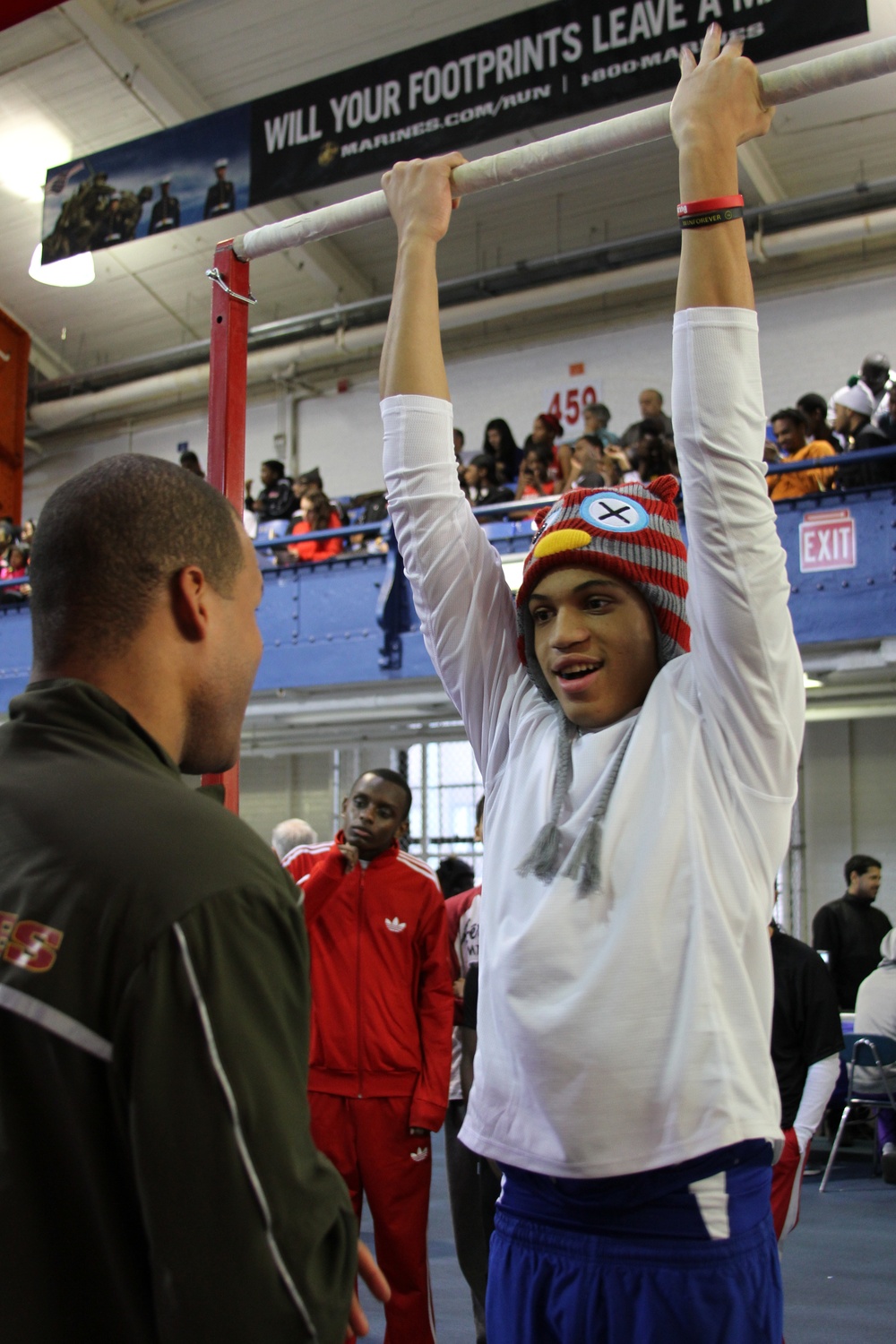 Armory hosts annual Marine Corps Holiday Classic track meet