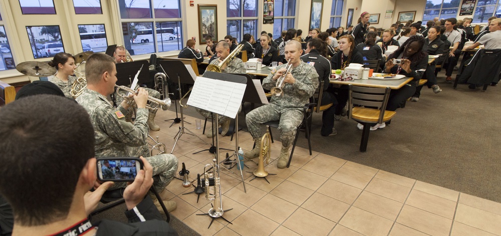 Army All-American Bowl Marching Band breakfast clinic