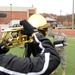 Staff Sgt. McLaughlin conducts the horns