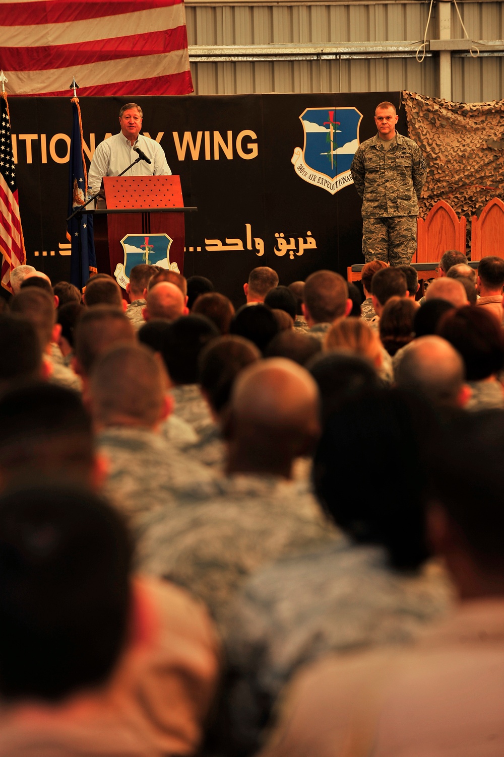Secretary, chief master sergeant of Air Force visit Southwest Asia