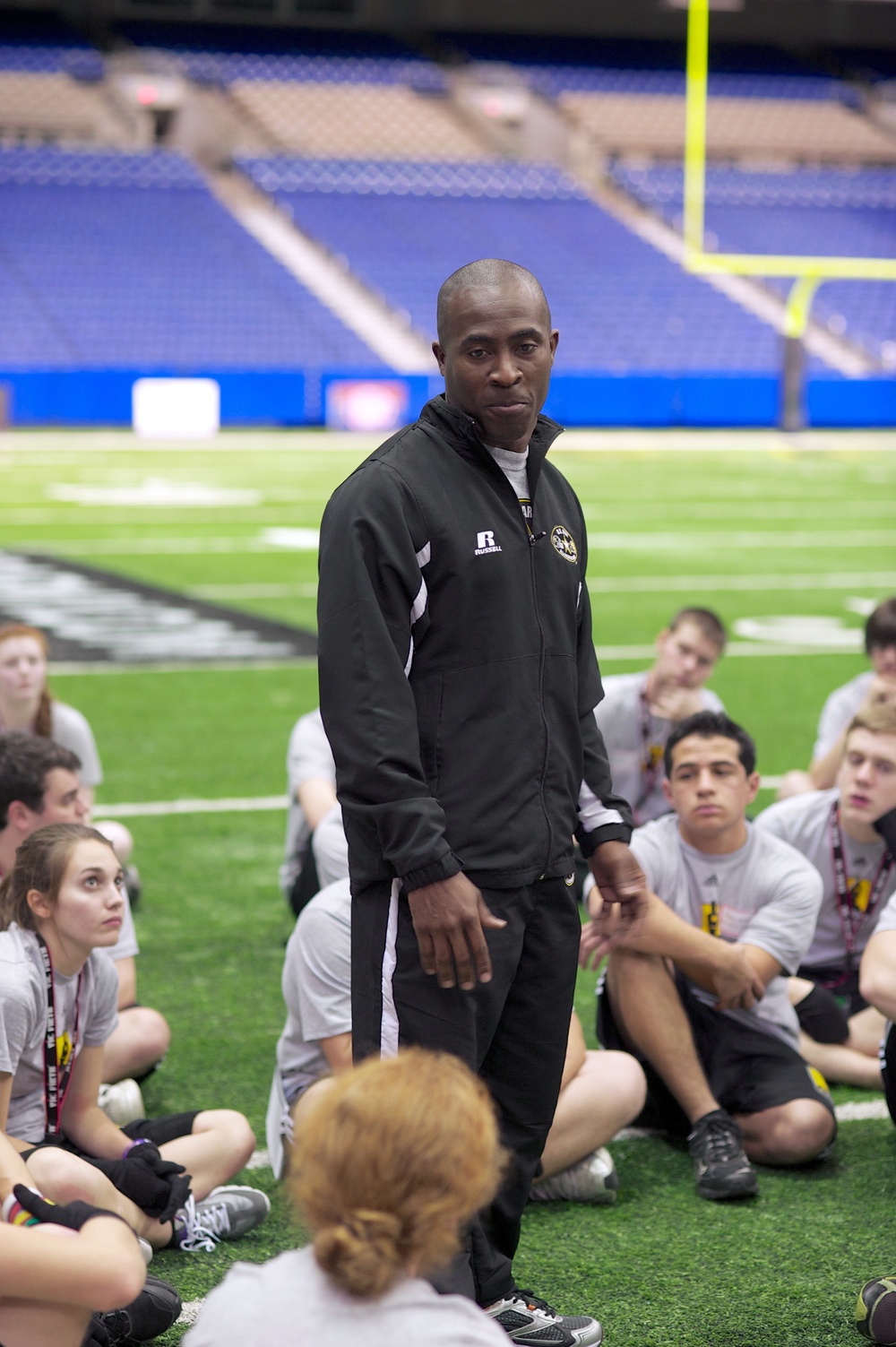 Army All American Bowl Marching Band preparation