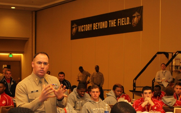 Semper Fidelis All-American Bowl West team practice, Day 3