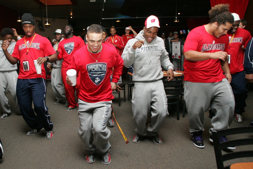 Semper Fidelis All-American Bowl athletes bring in New Year with bowling