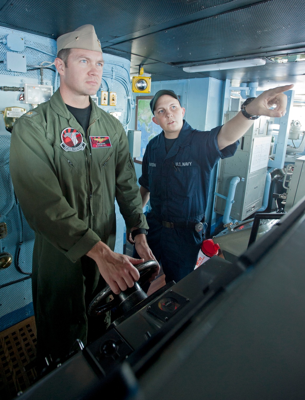 USS George Washington crew training