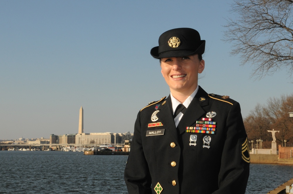 US Army Sgt. First Class Meghan Malloy