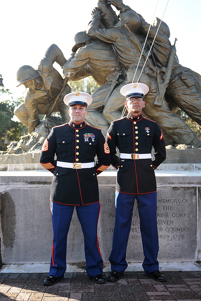 Fort Lauderdale Marine recognized Honor Graduate during graduation