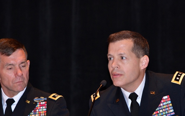 Senior Army leaders share knowledge with All-American Bowl coaches