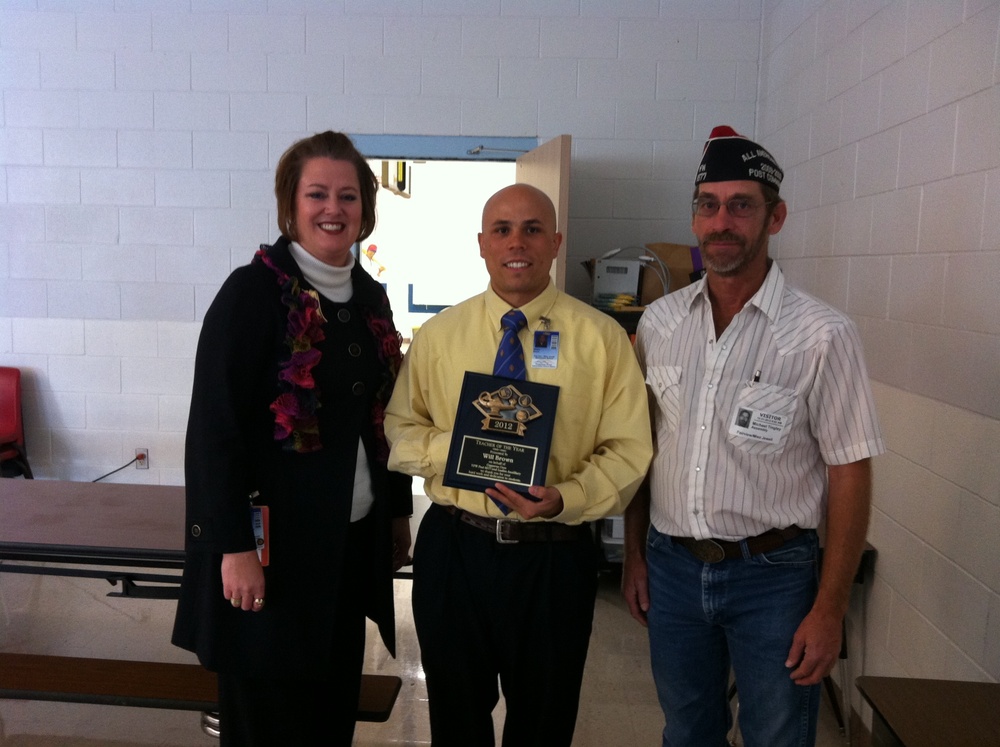 Local VFW post names Division West Soldier Teacher of Year