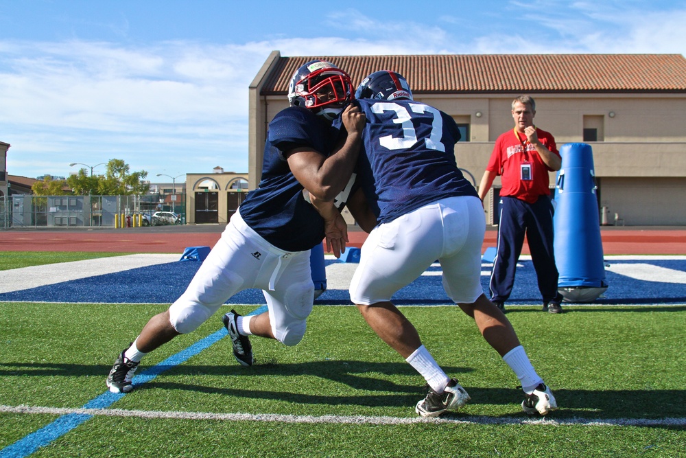 Semper Fidelis All-American Bowl East team practice, Day 1