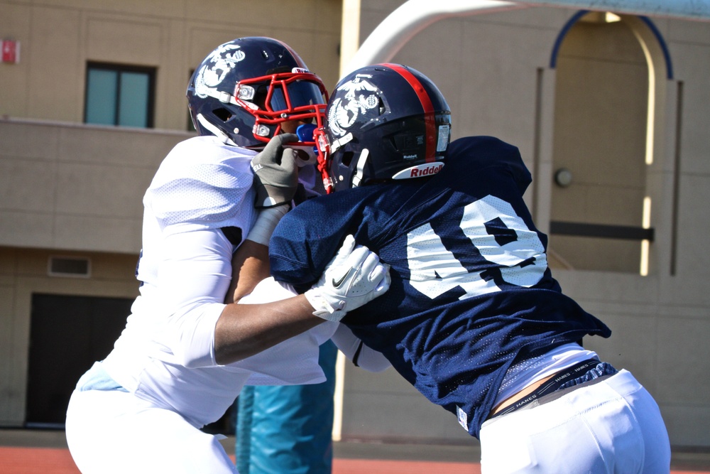 Semper Fidelis All-American Bowl East team practice, Day 1